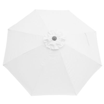 Bright White 9 foot (275cm) Market/Patio Umbrella