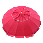 MAXIBRELLA 240CM BEACH UMBRELLA - RED